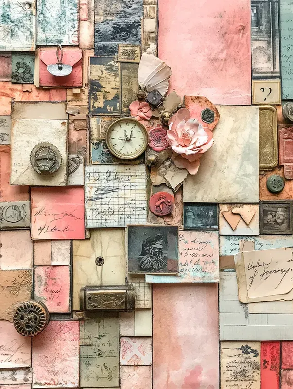 Vintage Junk Journal Pages