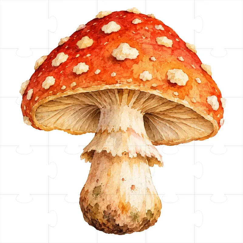 Cozy Storybook Watercolor Objects
