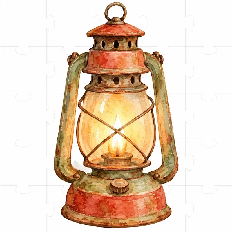 Cozy Storybook Watercolor Objects