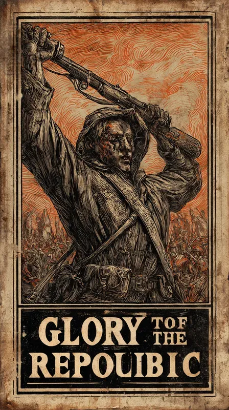 Vintage 1800s Propaganda Posters