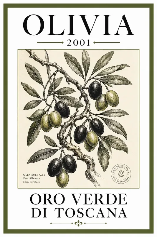 Elegant Botanical Product Posters