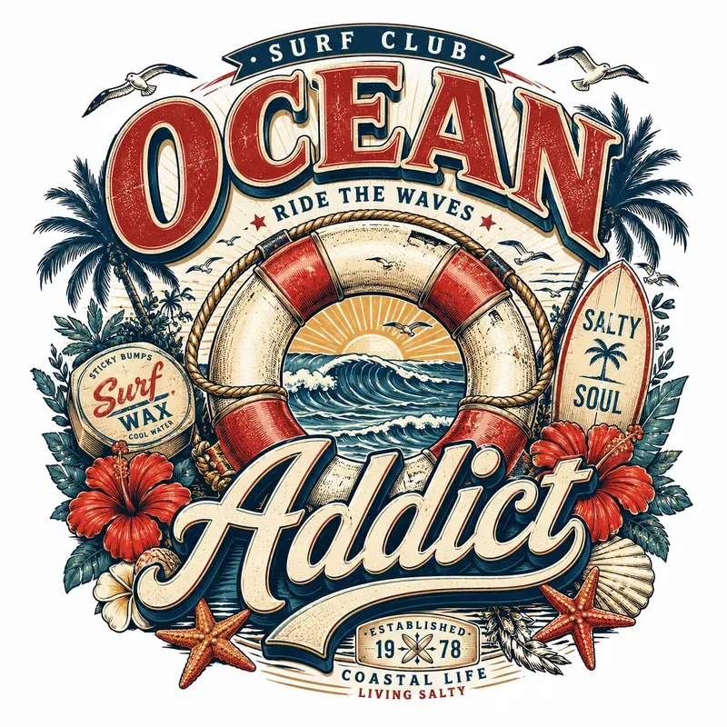 Surf Club Badge Generator