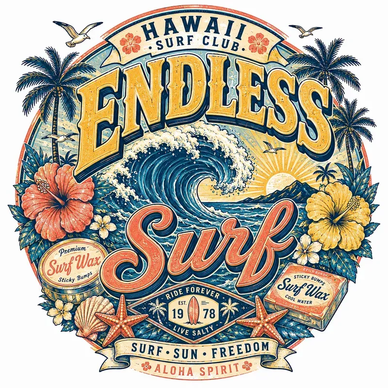 Surf Club Badge Generator