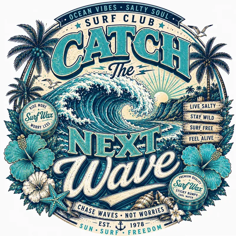 Surf Club Badge Generator