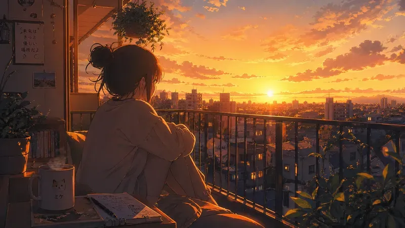 Lofi Anime Scenes Cozy Lofi Anime Girls