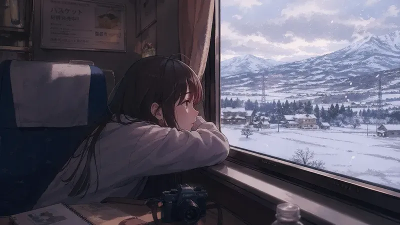 Lofi Anime Scenes Cozy Lofi Anime Girls