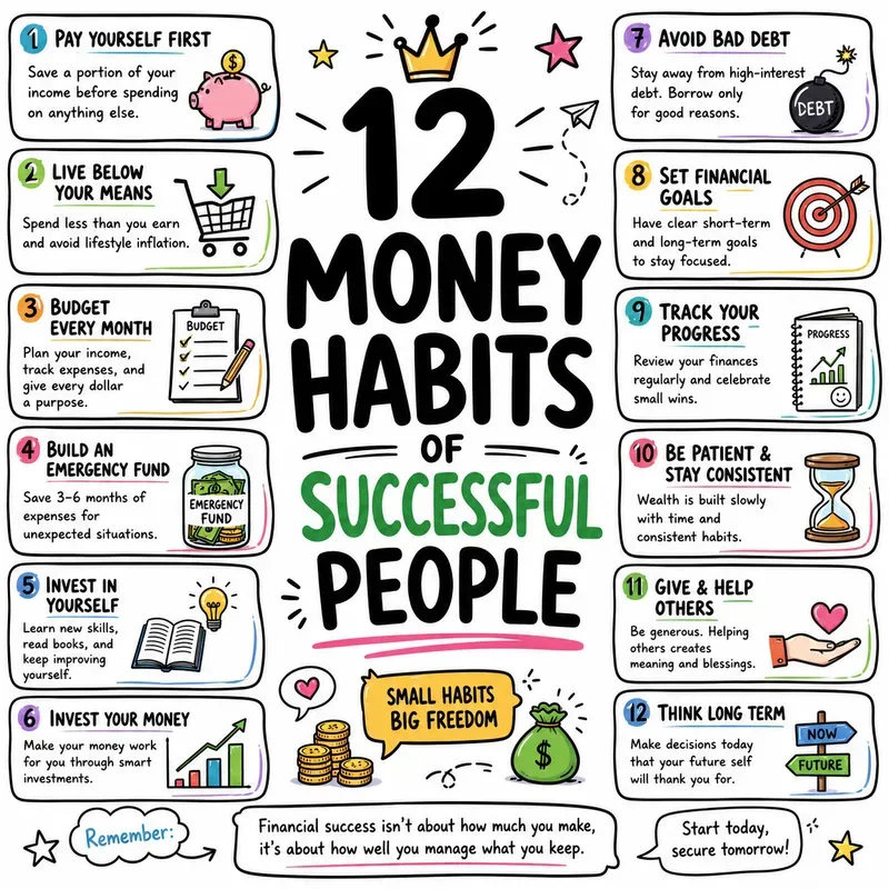 Cute Handdrawn Educational Infographics