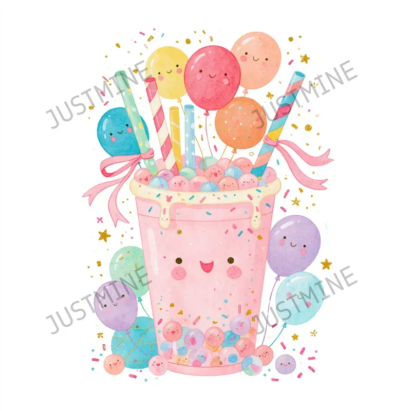 Sweet Birthday Party Cliparts