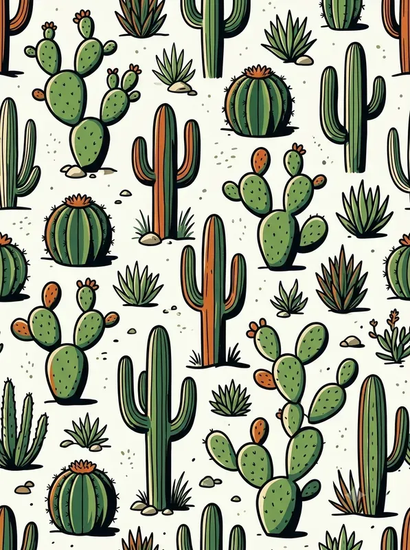 Bold Graphic Urban Seamless Patterns