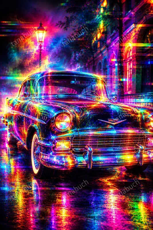 Psychedelic Rainbow Glitches