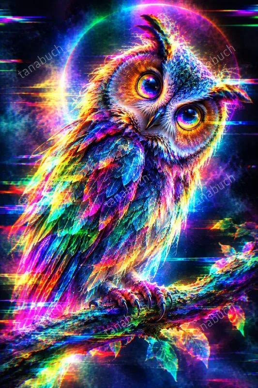Psychedelic Rainbow Glitches