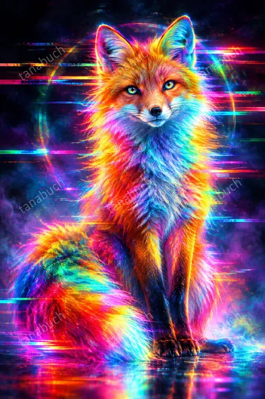 Psychedelic Rainbow Glitches