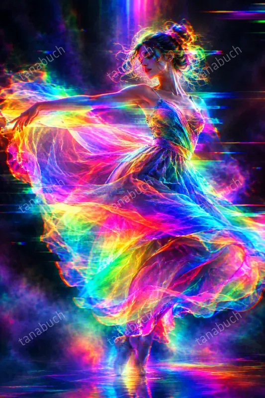 Psychedelic Rainbow Glitches