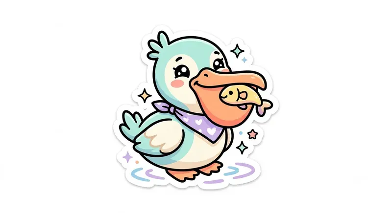 Kawaii Pastel Diecut Sticker Generator