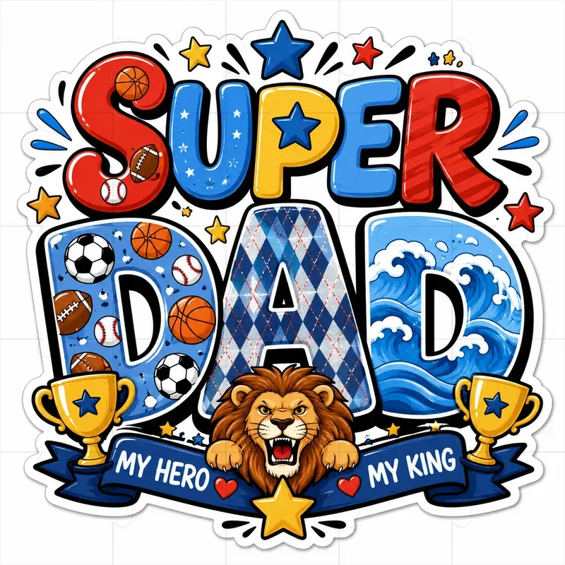 Playful Typography Sticker Designs