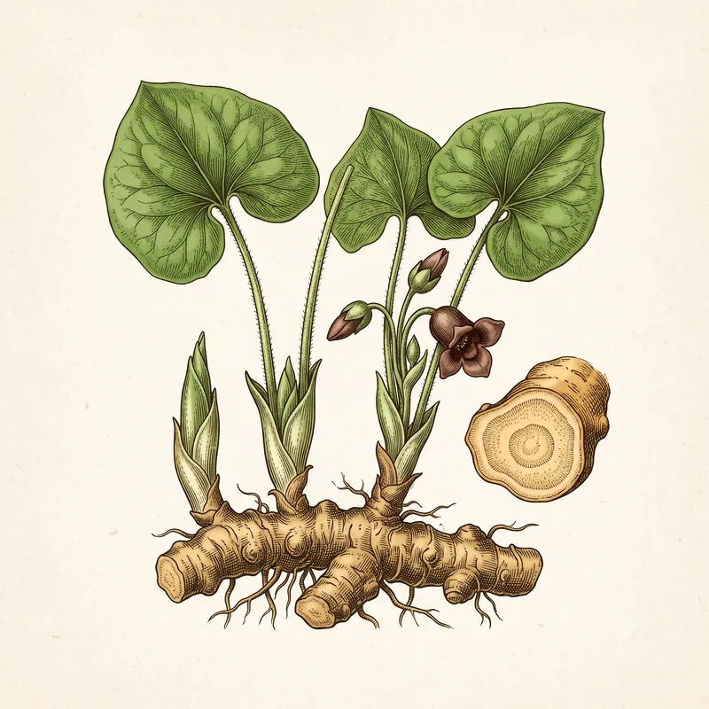 Botanical Medicinal Herb Illustrations