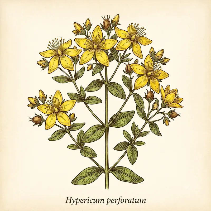 Botanical Medicinal Herb Illustrations