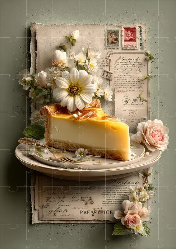 Elegant Gourmet Scrapbook Illustrations
