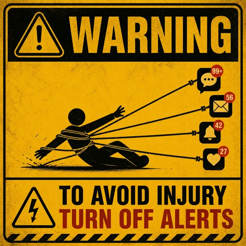 Minimalist Funny Warning Poster Packs