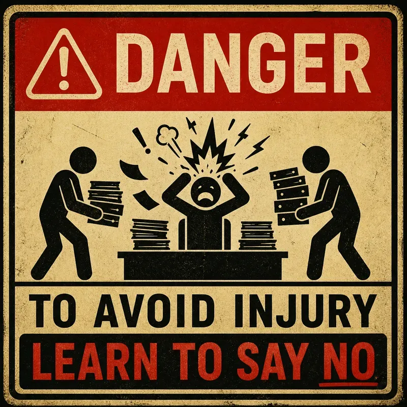 Minimalist Funny Warning Poster Packs