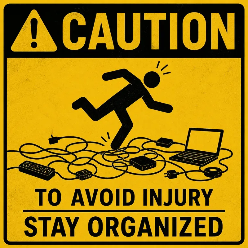 Minimalist Funny Warning Poster Packs