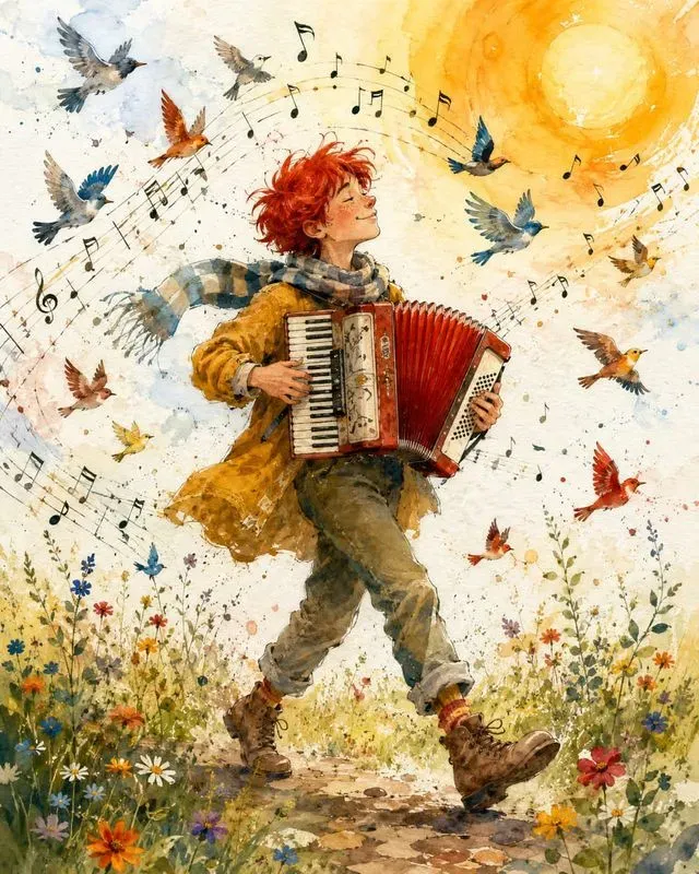 Joyful Watercolor Movements