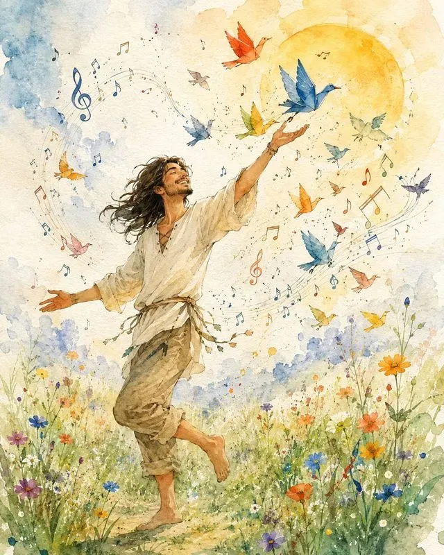 Joyful Watercolor Movements