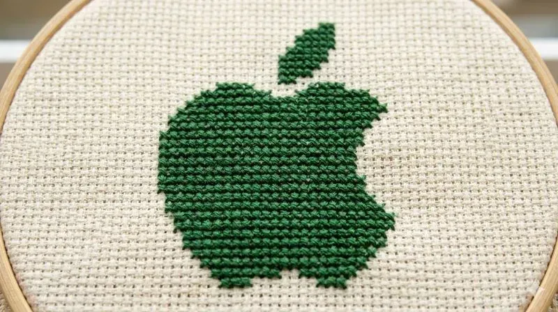 Retro Crossstitch Logo Generator