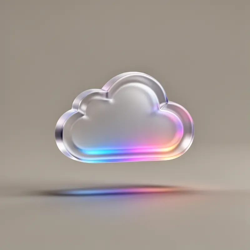 Clean Corporate Glassmorphism 3D Icons