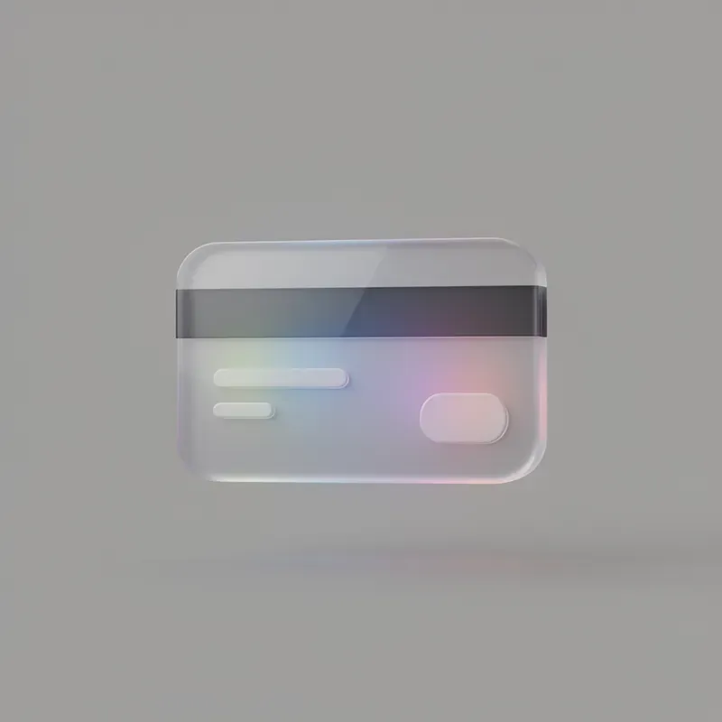 Clean Corporate Glassmorphism 3D Icons