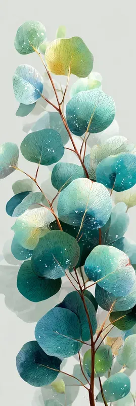 Watercolor Botanicals Bookmarks