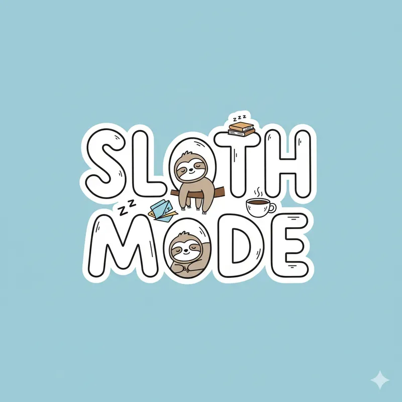 Clean Vector Quote Stickers