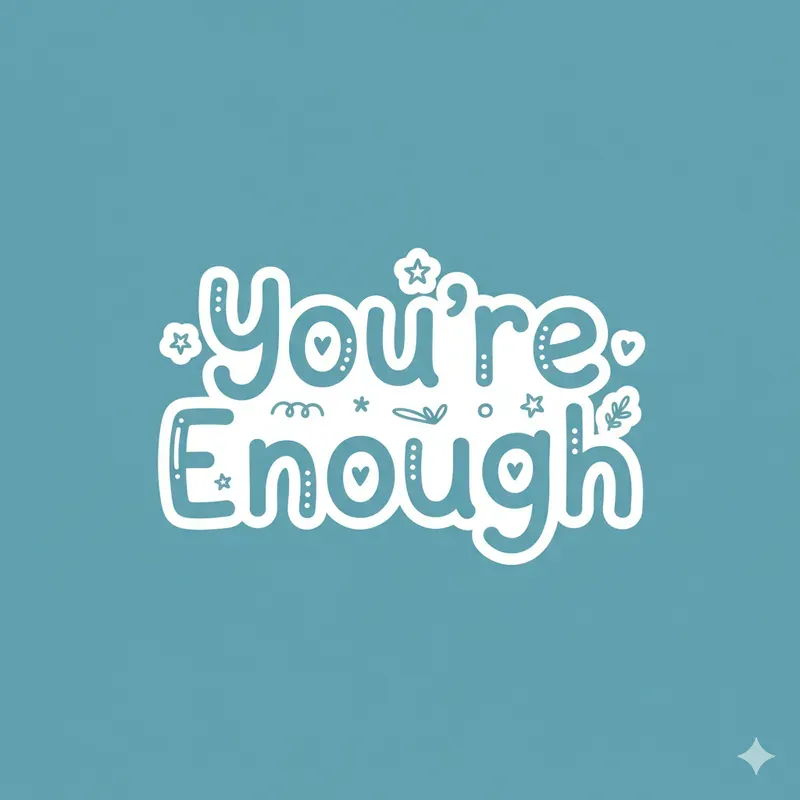 Clean Vector Quote Stickers