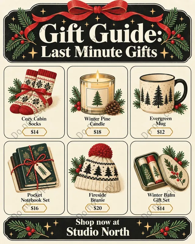 Holiday Gift Guide Designs