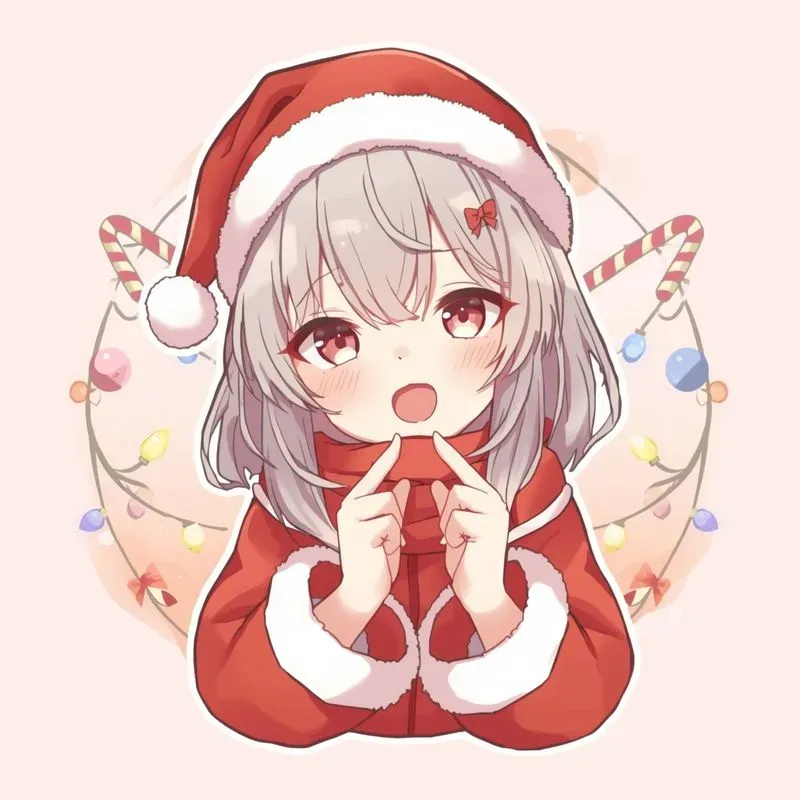 Kawaii Characters Christmas Cheer