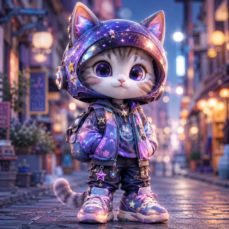 Kawaii Street Explorer Character Packs 3D