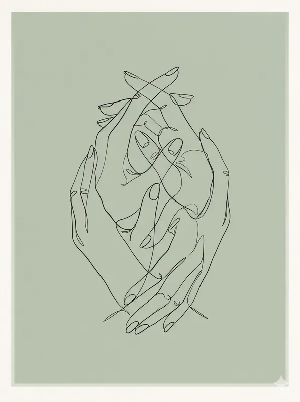 Trending Fine Line Art Illustrations