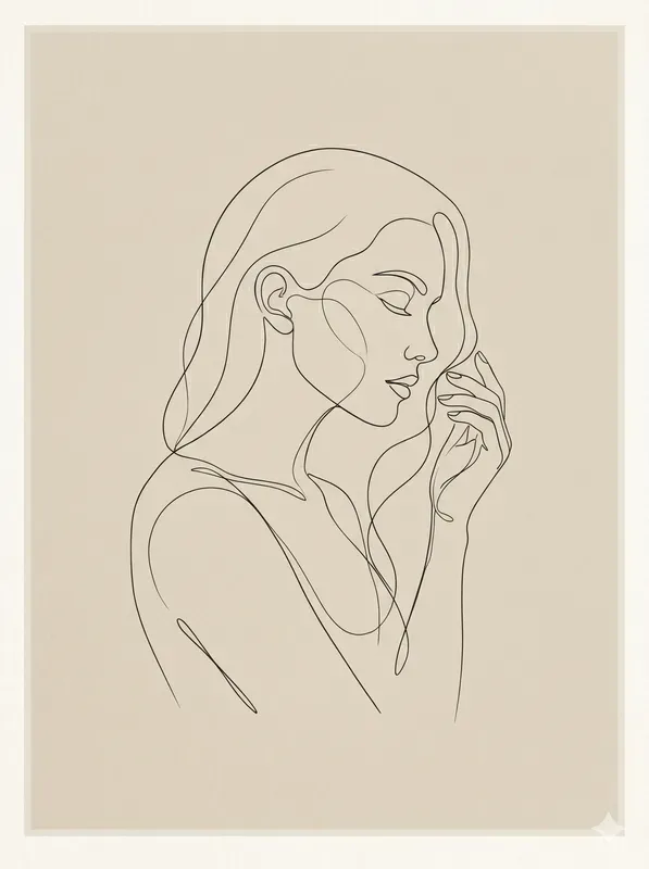 Trending Fine Line Art Illustrations