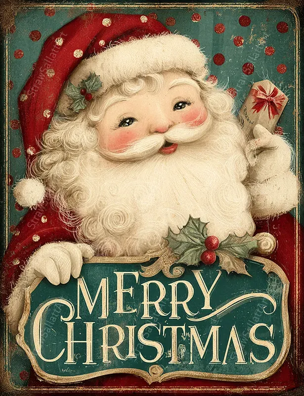 Merry Christmas Junk Journal Cards