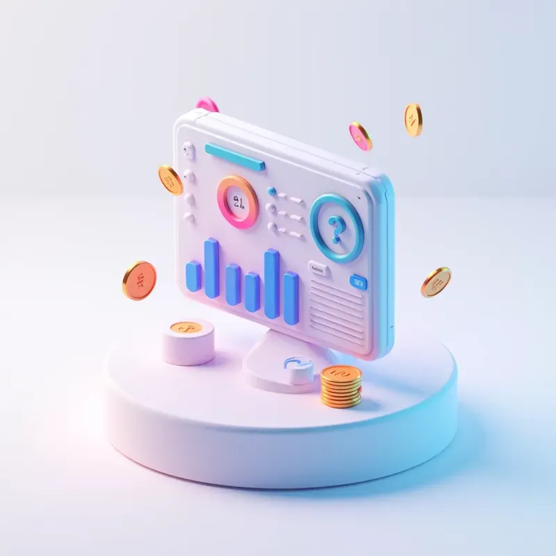 Clean 3D Isometric Saas Illustrations