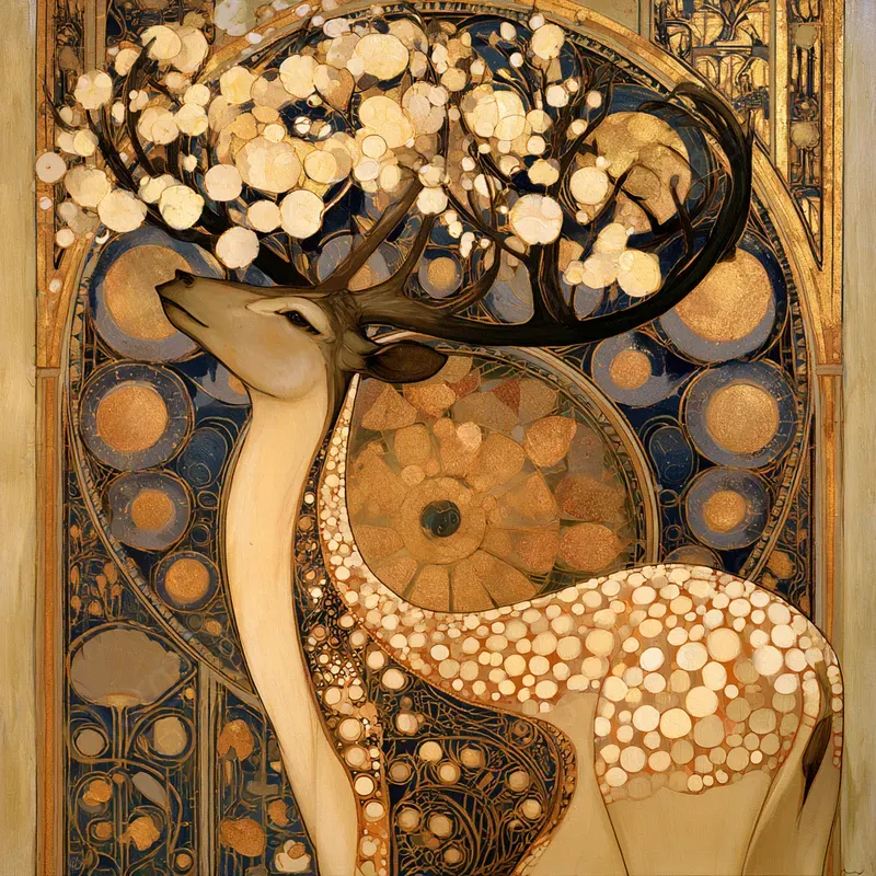 Gilded Decorative Illustrations