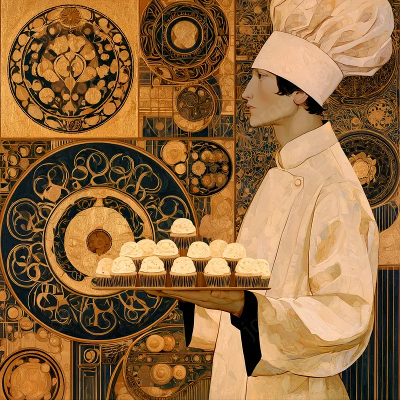 Gilded Decorative Illustrations