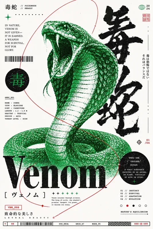 Retro Halftone Risograph Posters