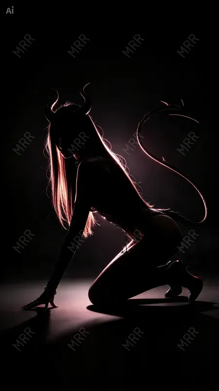 Devil Silhouette Art