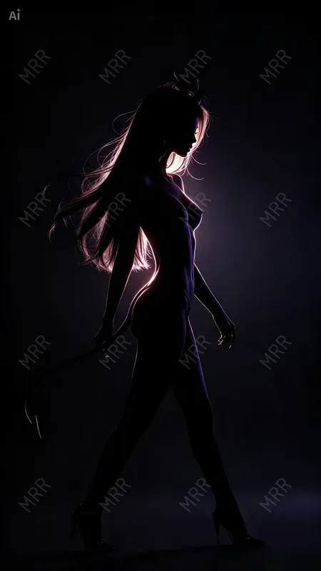 Devil Silhouette Art