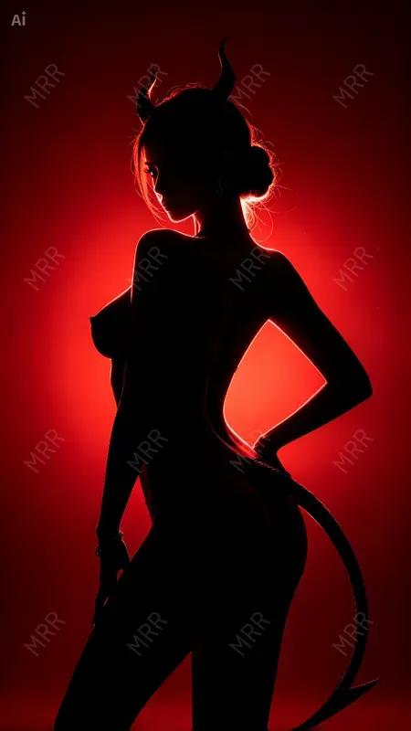 Devil Silhouette Art