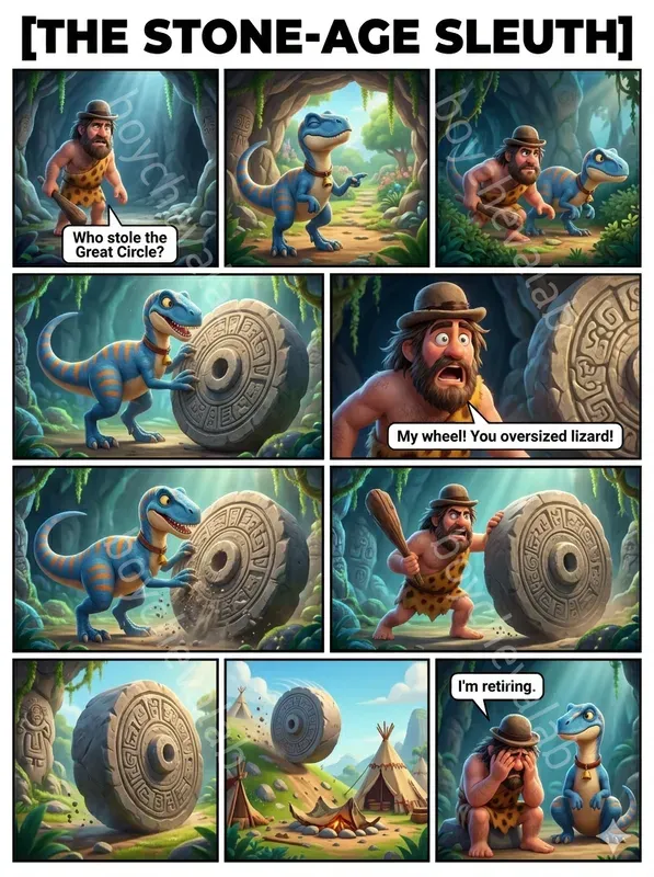 3D Comic Strip Page Generator