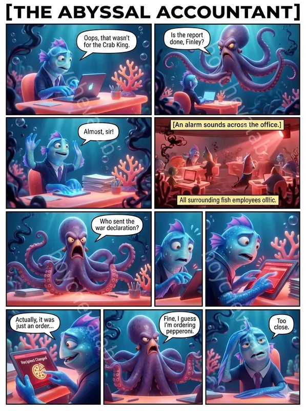 3D Comic Strip Page Generator