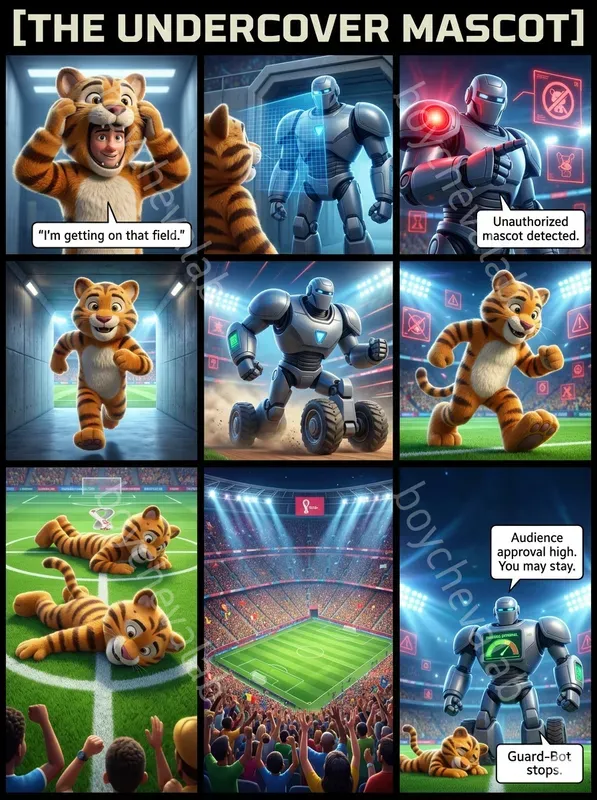 3D Comic Strip Page Generator