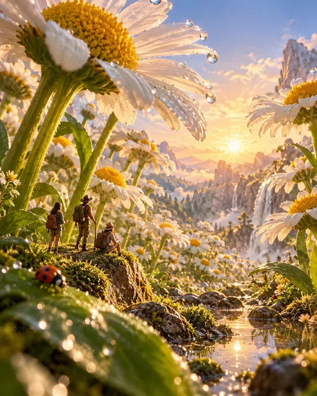 Tiny Explorers In Giant Worlds